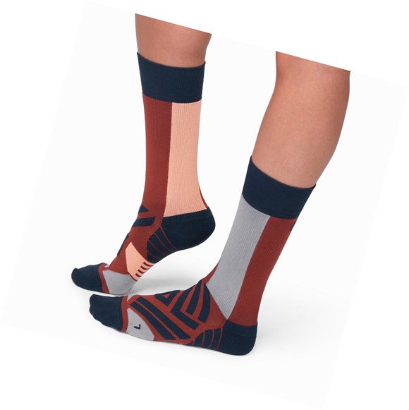 Calcetines Para Correr On High Hombre Multicolor | 6739LTEXU