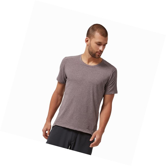 Camiseta On Active-T Hombre Morados | 6204BYZEV
