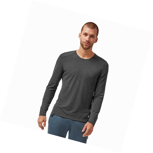 Camiseta On Comodidad Hombre Negros | 2947HSJXF