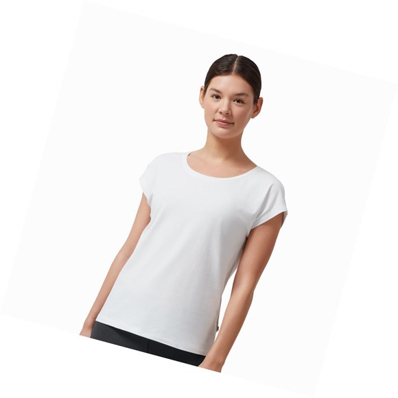 Camiseta On On-T Mujer Blancos | 8423QSAIF
