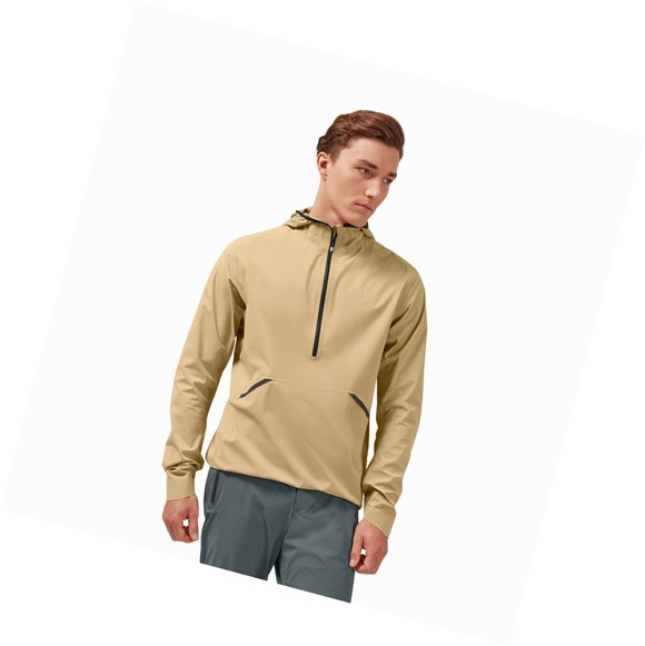 Chaquetas On Impermeables Anorak Hombre Marrom | 1859BXFSV