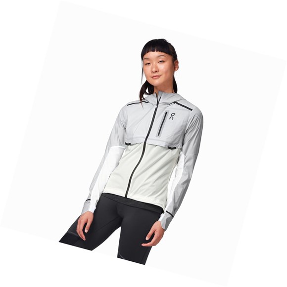 Chaquetas On Weather Mujer Grises Blancos | 1408BRSQJ