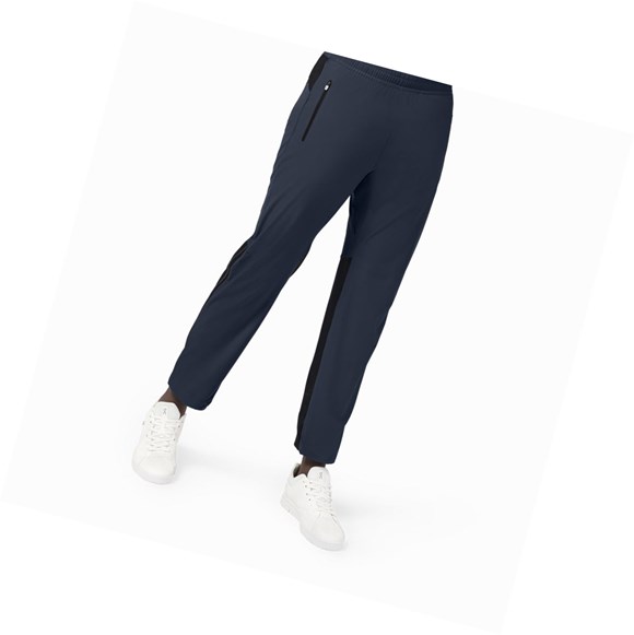 Pantalones Deportivos On Pista Hombre Azul Marino Negros | 5836GTRKQ