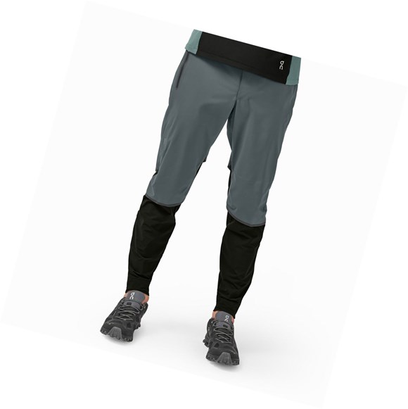 Pantalones On Impermeables Hombre Grises Negros | 0659NVXDP