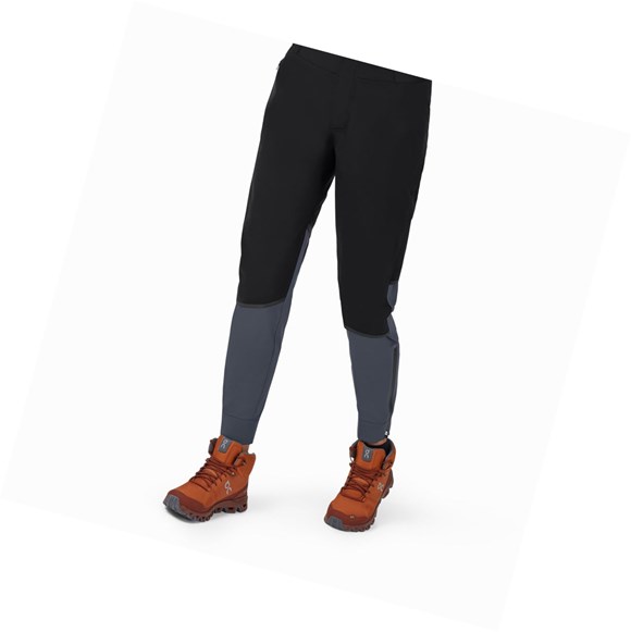 Pantalones On Impermeables Mujer Negros | 4376WIAZS