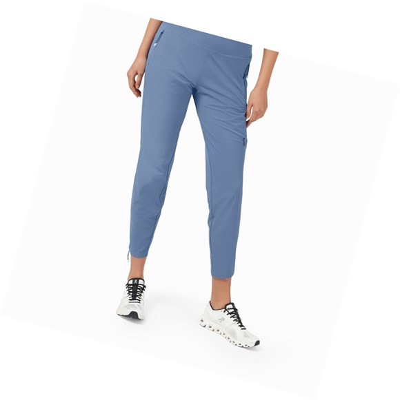 Pantalones Para Correr On Ligeros Mujer Azul Rey | 5381IFDGR
