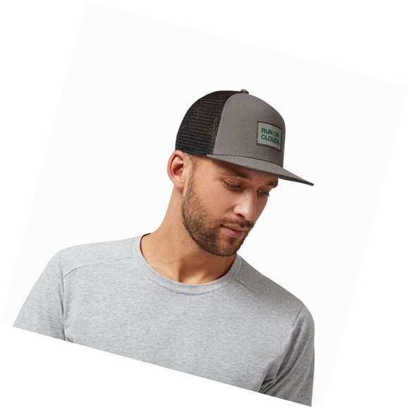 Sombreros On Crew Hombre Grises | 8930YRMOC