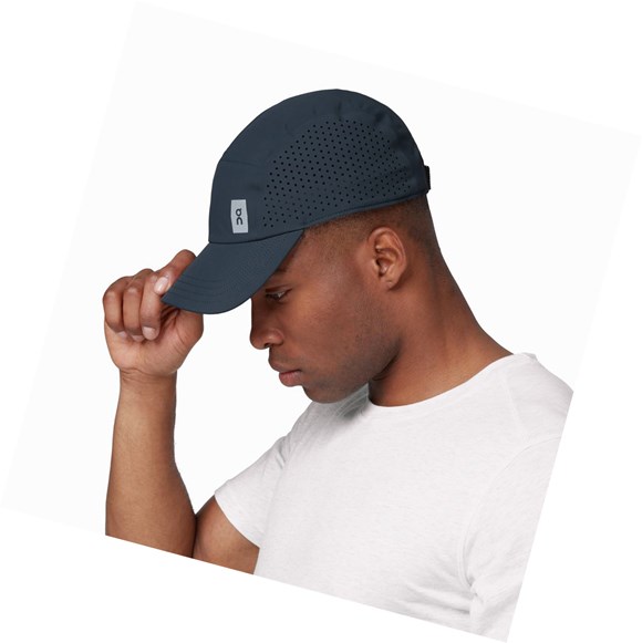 Sombreros On Ligeros Hombre Azul Marino | 7062AWEDY