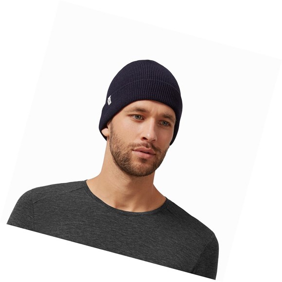 Sombreros On Merino Beanie Hombre Azul Marino | 3259MDTGA