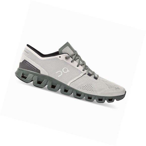 Tenis Deportivos On Cloud X Hombre Kaki Verde Oliva | 2675IBLFU