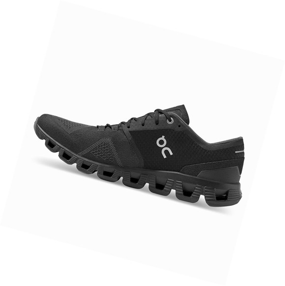 Tenis Deportivos On Cloud X Hombre Negros | 8572IJMNL