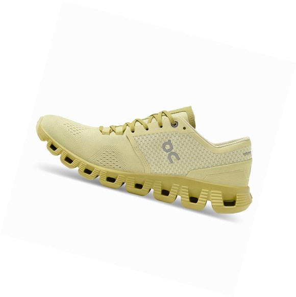 Tenis Deportivos On Cloud X Mujer Dorados | 6239ZLWXA