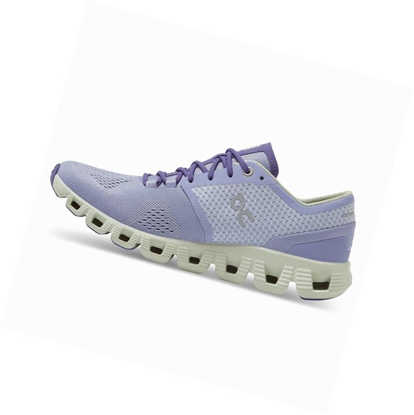 Tenis Deportivos On Cloud X Mujer Lavanda | 7825QRXFT