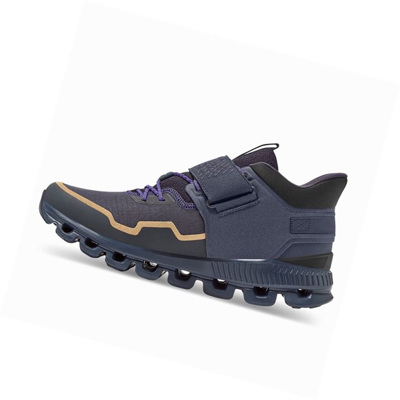 Tenis On Cloud Hi Edge Defy Hombre Azul Marino Negros | 3409DFGTY