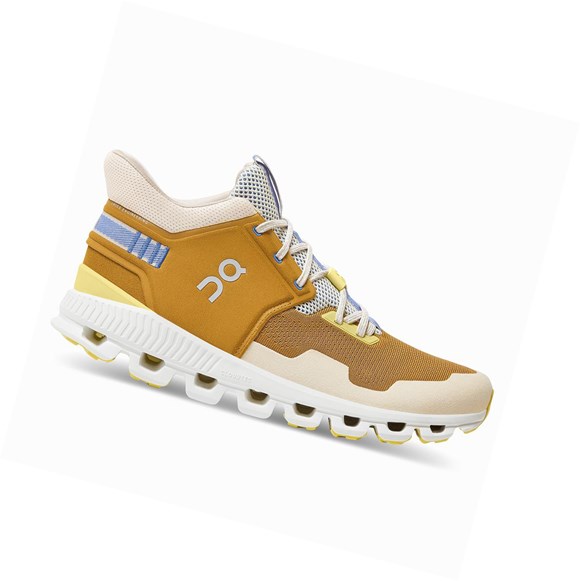 Tenis On Cloud Hi Edge Hombre Dorados | 2430YWPBI