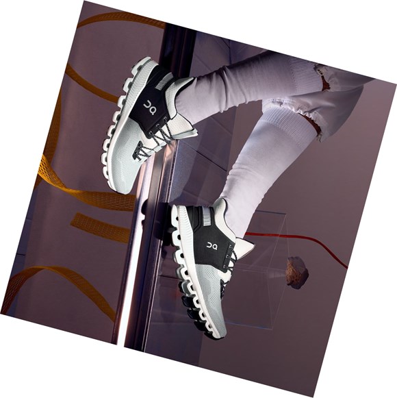 Tenis On Cloud Hi Edge Hombre Negros Grises | 5732UPKGF