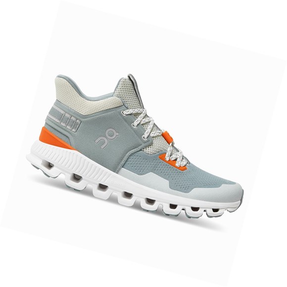 Tenis On Cloud Hi Edge Mujer Azules Claro | 7065ZKPOD