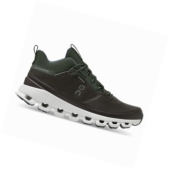 Tenis On Cloud Hi Impermeables Mujer Negros Marrom | 1064FEBZR