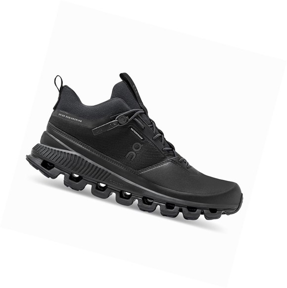 Tenis On Cloud Hi Impermeables Mujer Negros | 7451BMHZF