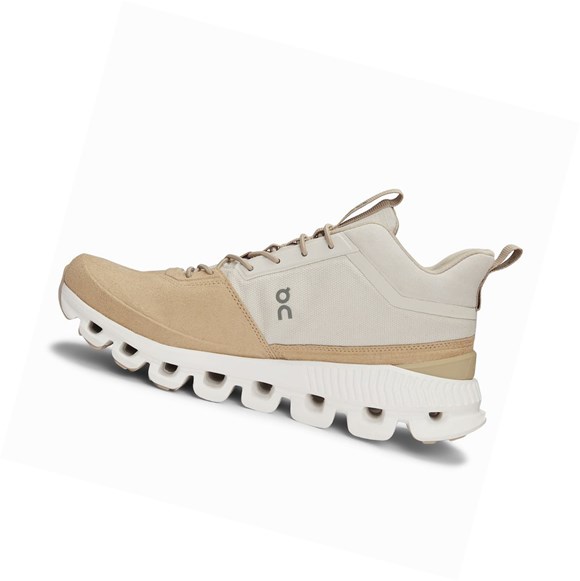 Tenis On Cloud Hi Mujer Beige Marrom | 5186UHKNC
