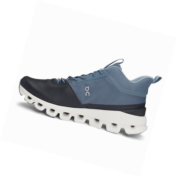 Tenis On Cloud Hi Mujer Negros Azul Marino | 4389JZQIN