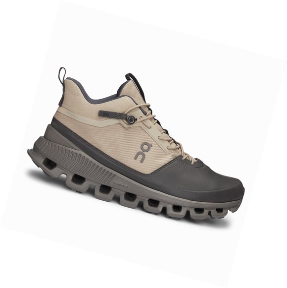 Tenis On Cloud Hi Mujer Negros Marrom | 9763KILYZ