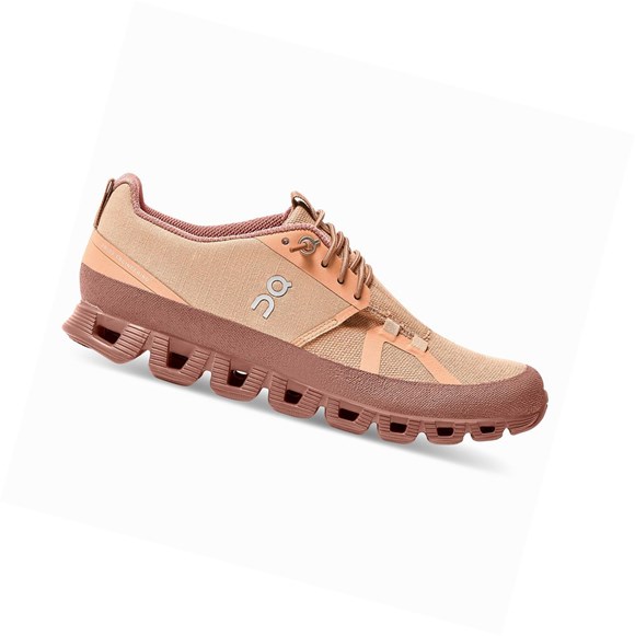 Tenis Para Correr En Carretera On Cloud Dip Mujer Marrom Rosas | 0651BTSVN
