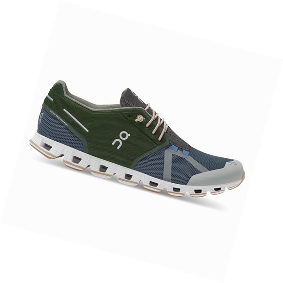 Tenis Para Correr En Carretera On Cloud 70/30 Hombre Azules Negros | 1475AFKZT