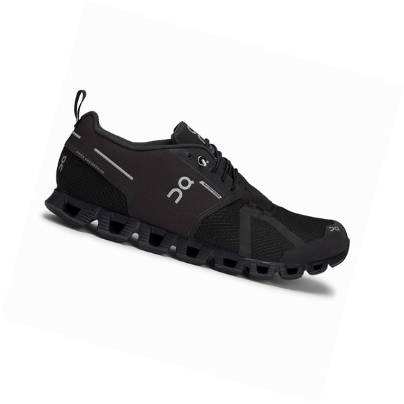 Tenis Para Correr En Carretera On Cloud Impermeables Hombre Negros | 7084TXLIW