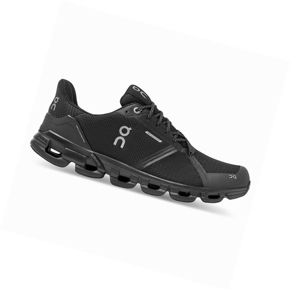 Tenis Para Correr En Carretera On Cloudflyer Impermeables Hombre Negros | 5147FZGOQ