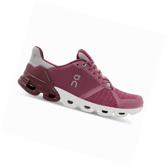 Tenis Para Correr En Carretera On Cloudflyer Mujer Vino | 8307MNRJE