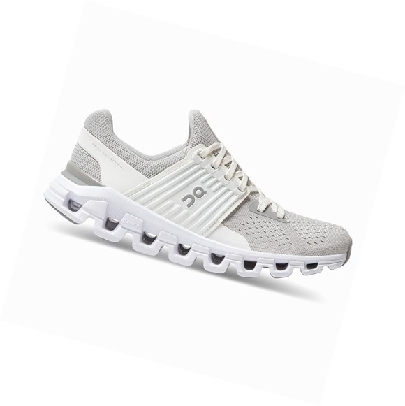 Tenis Para Correr En Carretera On Cloudswift Mujer Grises Blancos | 0198GMDRL
