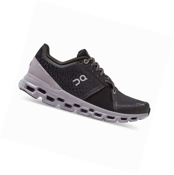 Tenis Para Correr En Carretera On Cloudstratus Mujer Negros | 2015OJMBQ