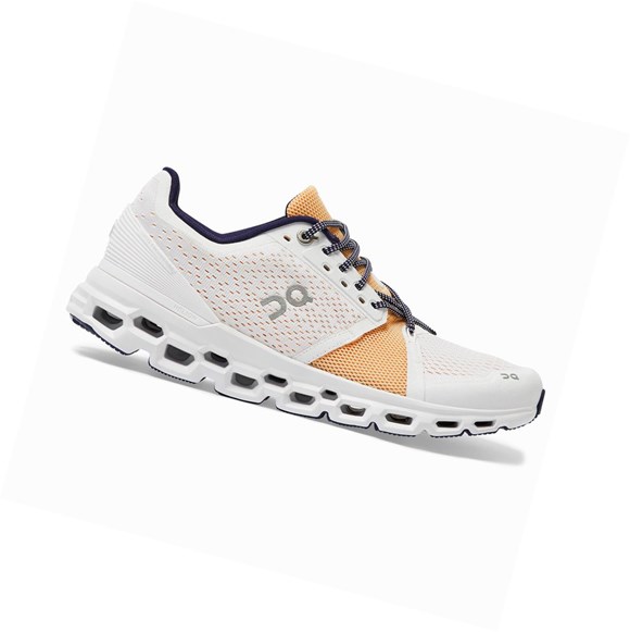 Tenis Para Correr En Carretera On Cloudstratus Mujer Blancos | 2049XBOHM