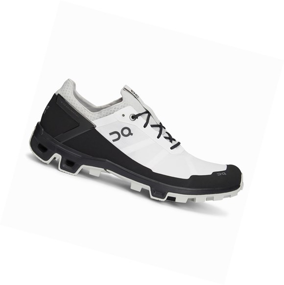 Tenis Para Trail Running On Cloudventure Peak Hombre Blancos Negros | 7591LOBND