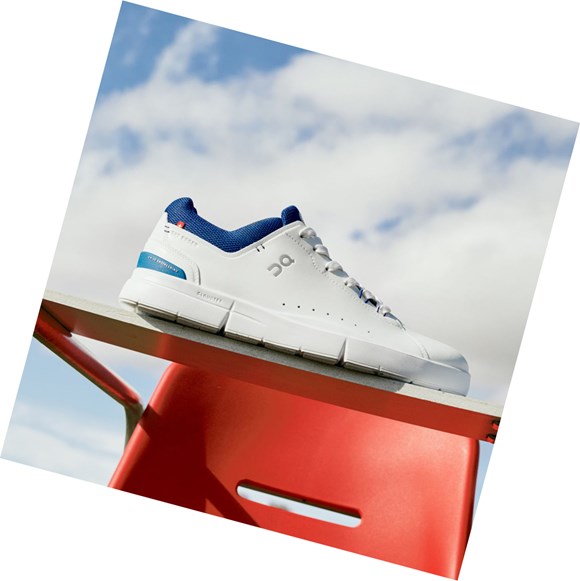 Zapatos de Tenis On THE ROGER Advantage Hombre Blancos | 5192TWKVP