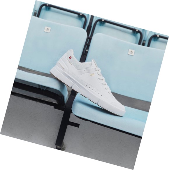 Zapatos de Tenis On THE ROGER Centre Court Hombre Blancos | 2159UGDAK
